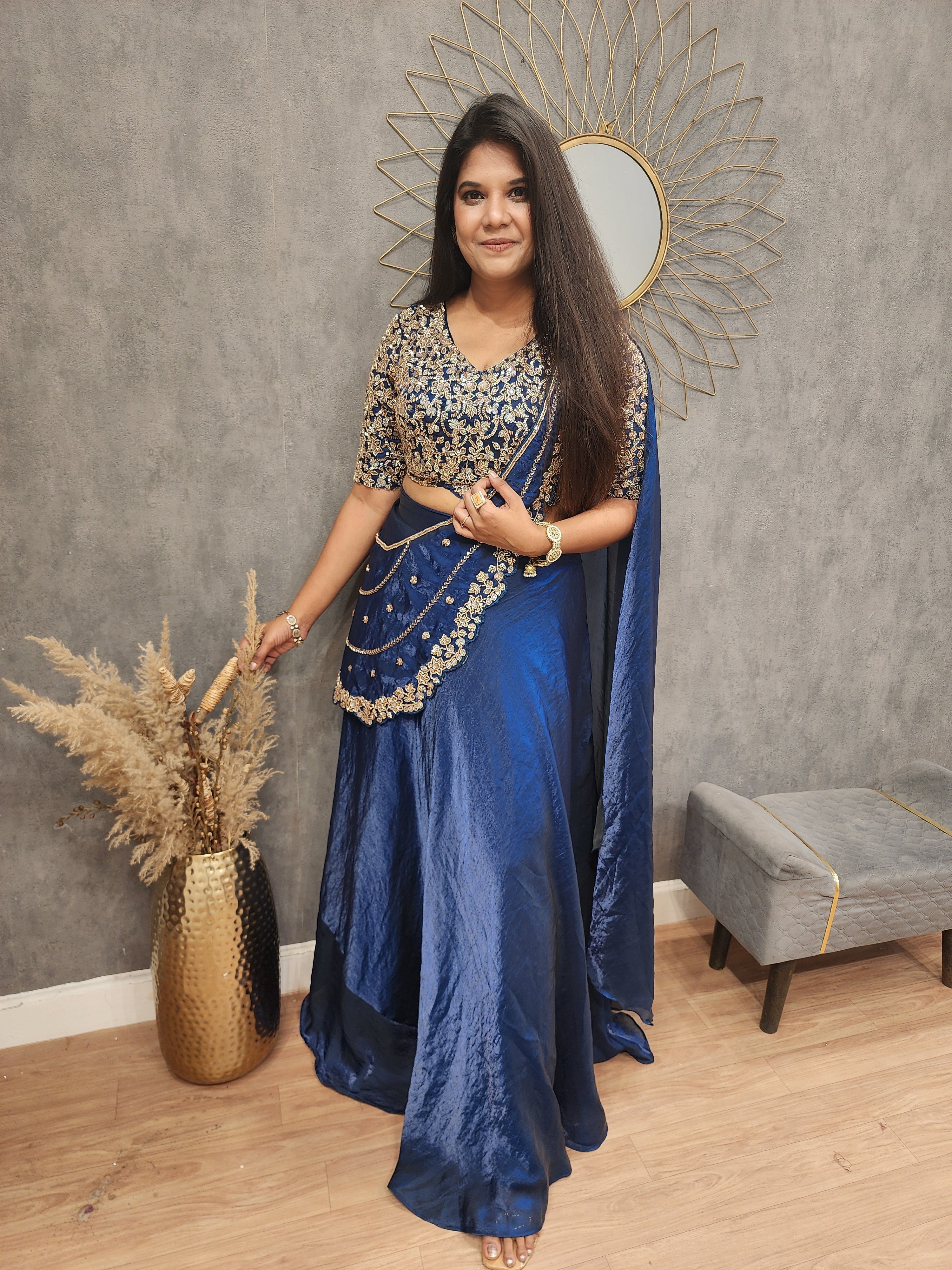 New Launching Embroidery Work Lehenga Choli😍