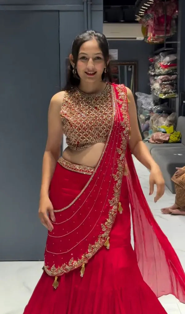 New Super hit Sequence Embroidery Lehengha choli