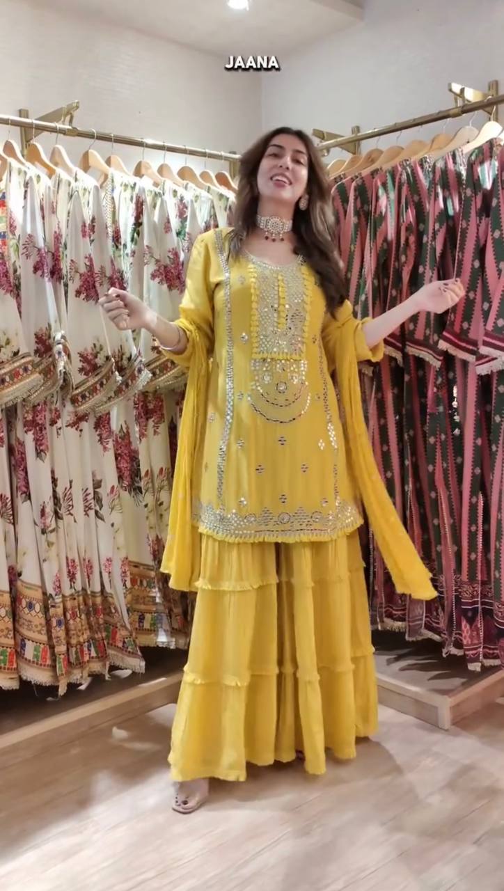 LaceAura Ethnic Sharara Set – Soft Silhouettes, Timeless Style