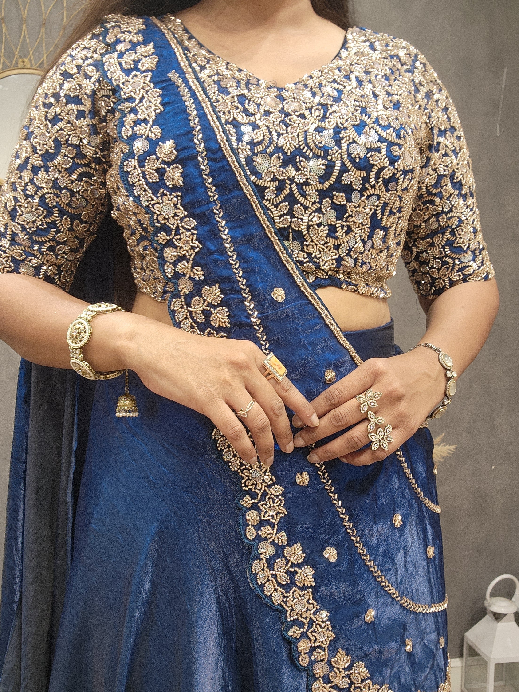 New Launching Embroidery Work Lehenga Choli😍