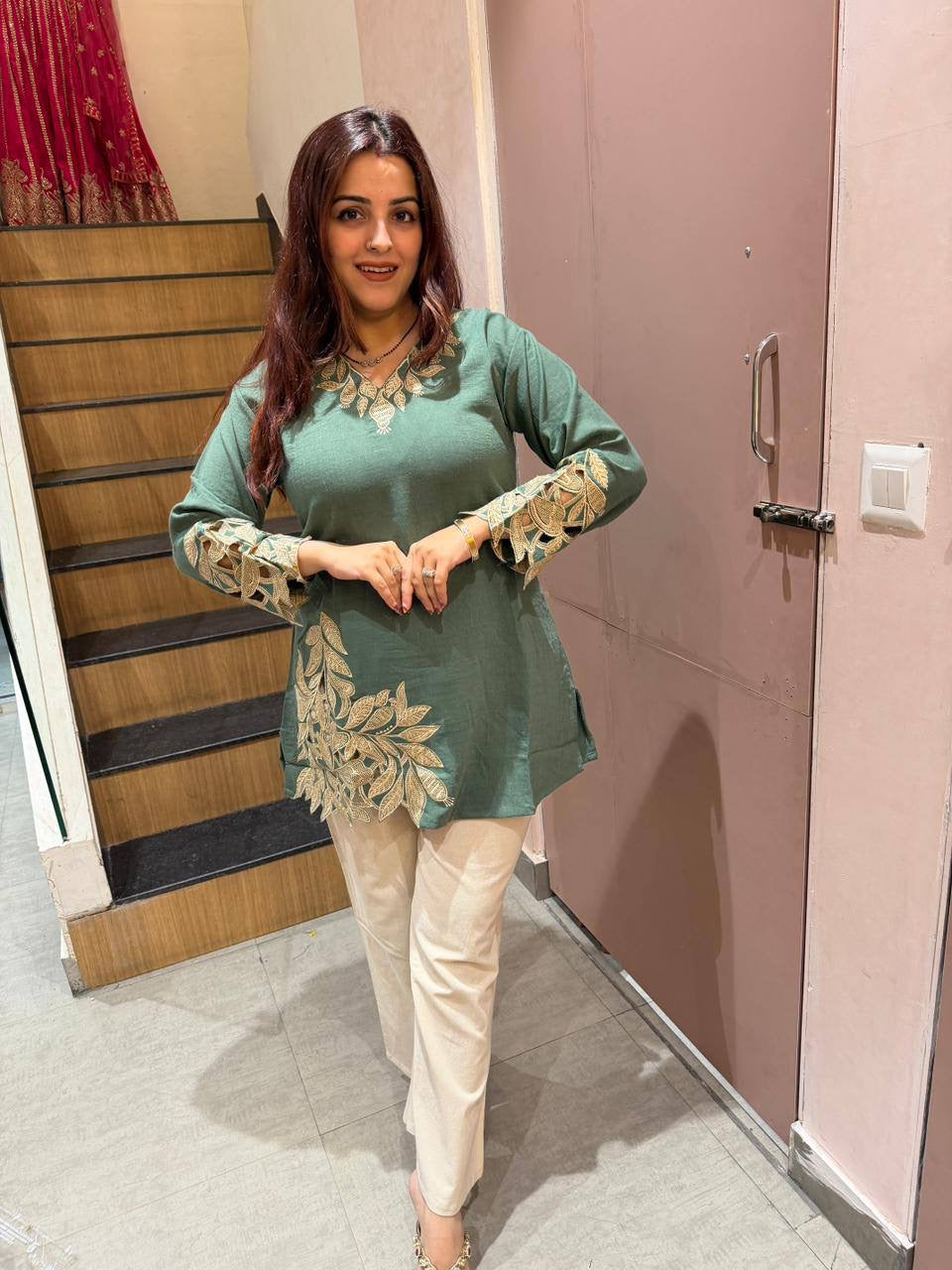 DESIGNER AND COMFORTABLE CO-ORD SET FOR DAILY WEAR 🤍