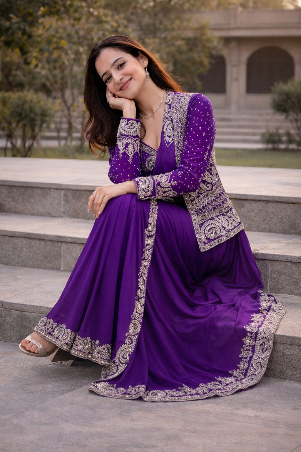 luxury with this premium ready-to-wear saree