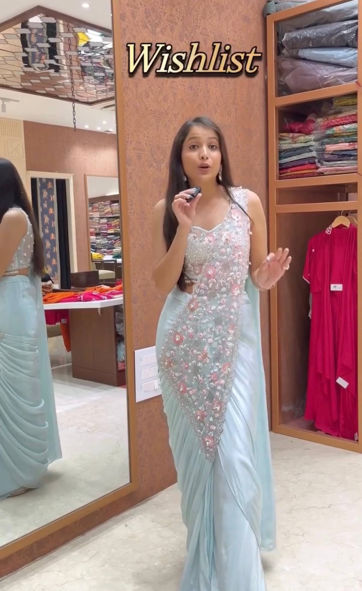NEW SUPERHIT TRENDING READY TO WEAR SAREE ✨