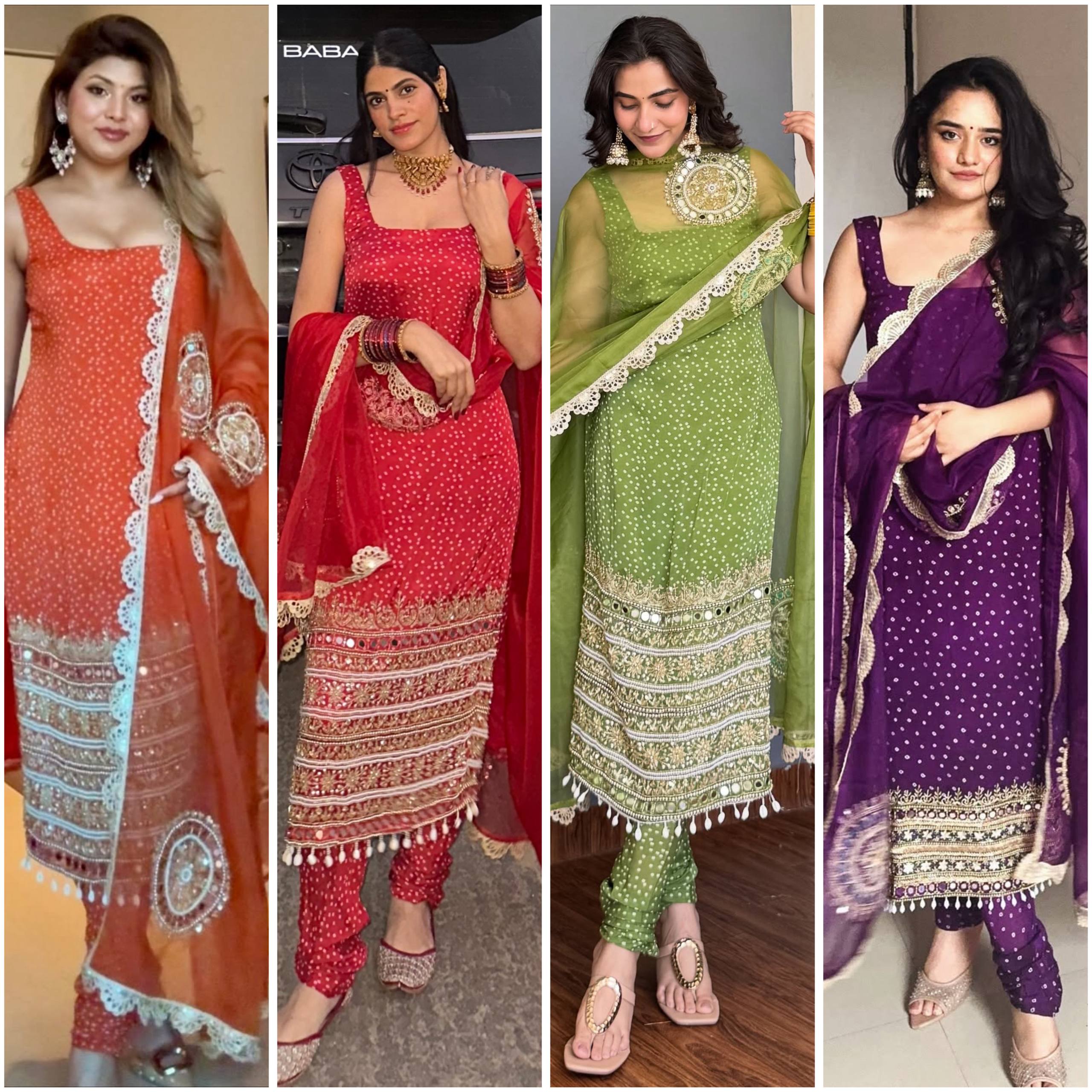 3 PIECES KURTI, CHUDIDAR & DUPATTA