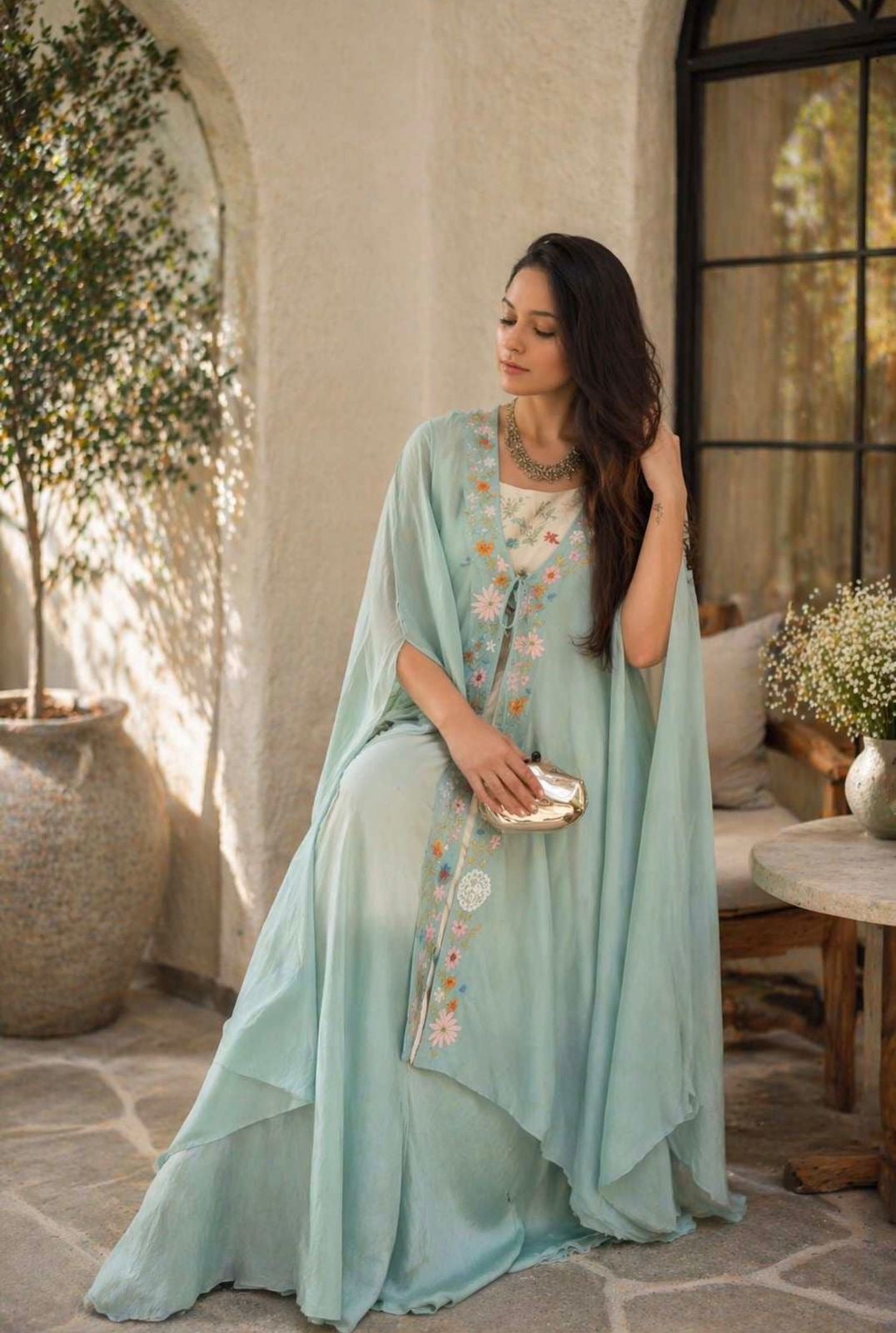 New Super Trending Party Wear Shrug with Lehenga