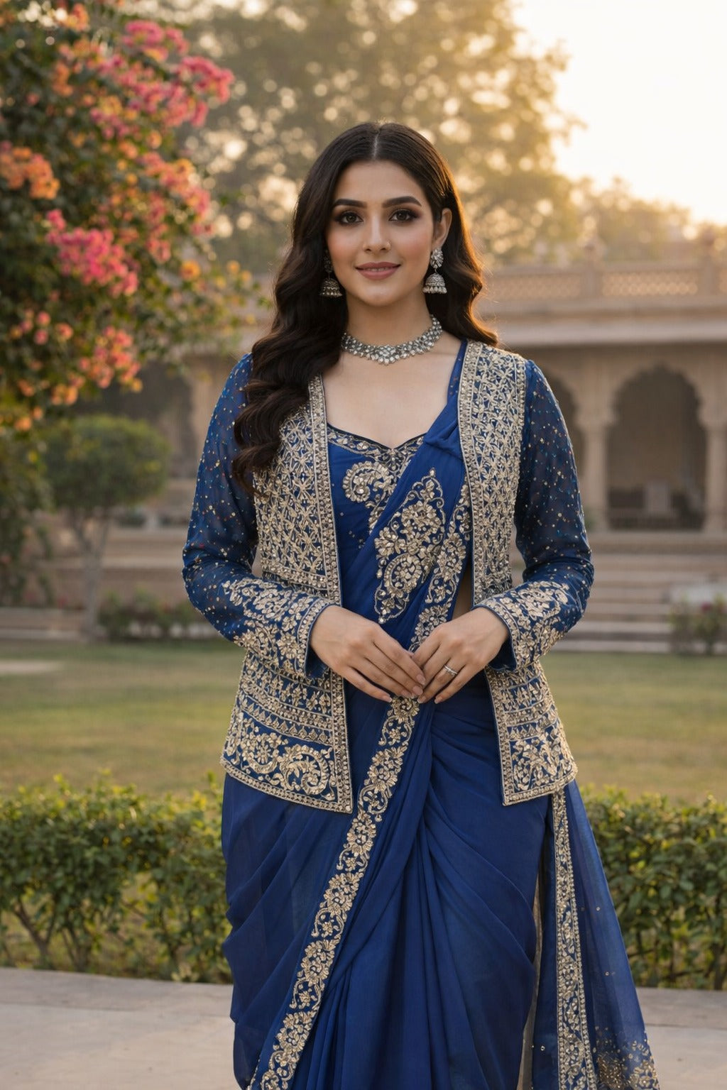 luxury with this premium ready-to-wear saree