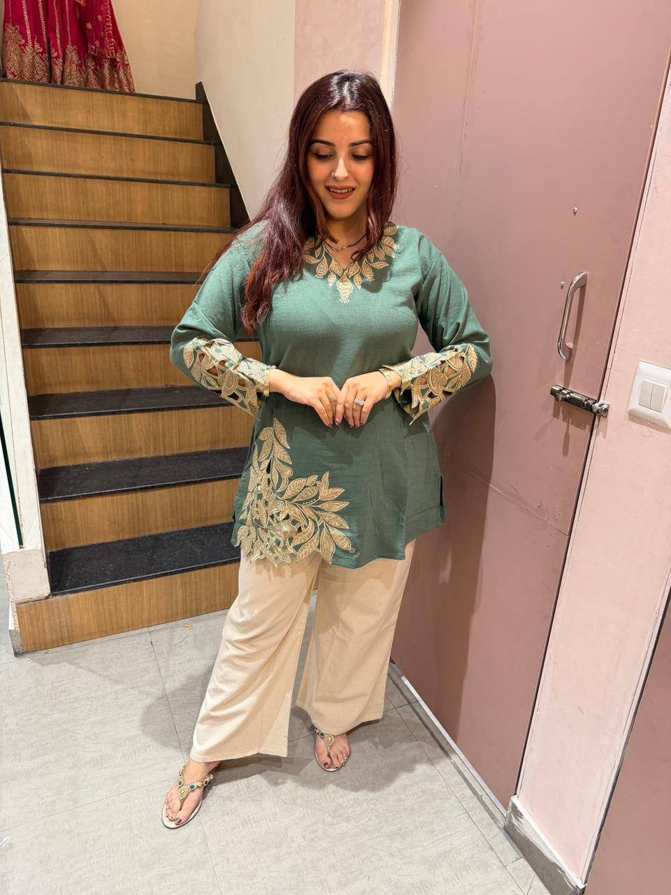DESIGNER AND COMFORTABLE CO-ORD SET FOR DAILY WEAR 🤍