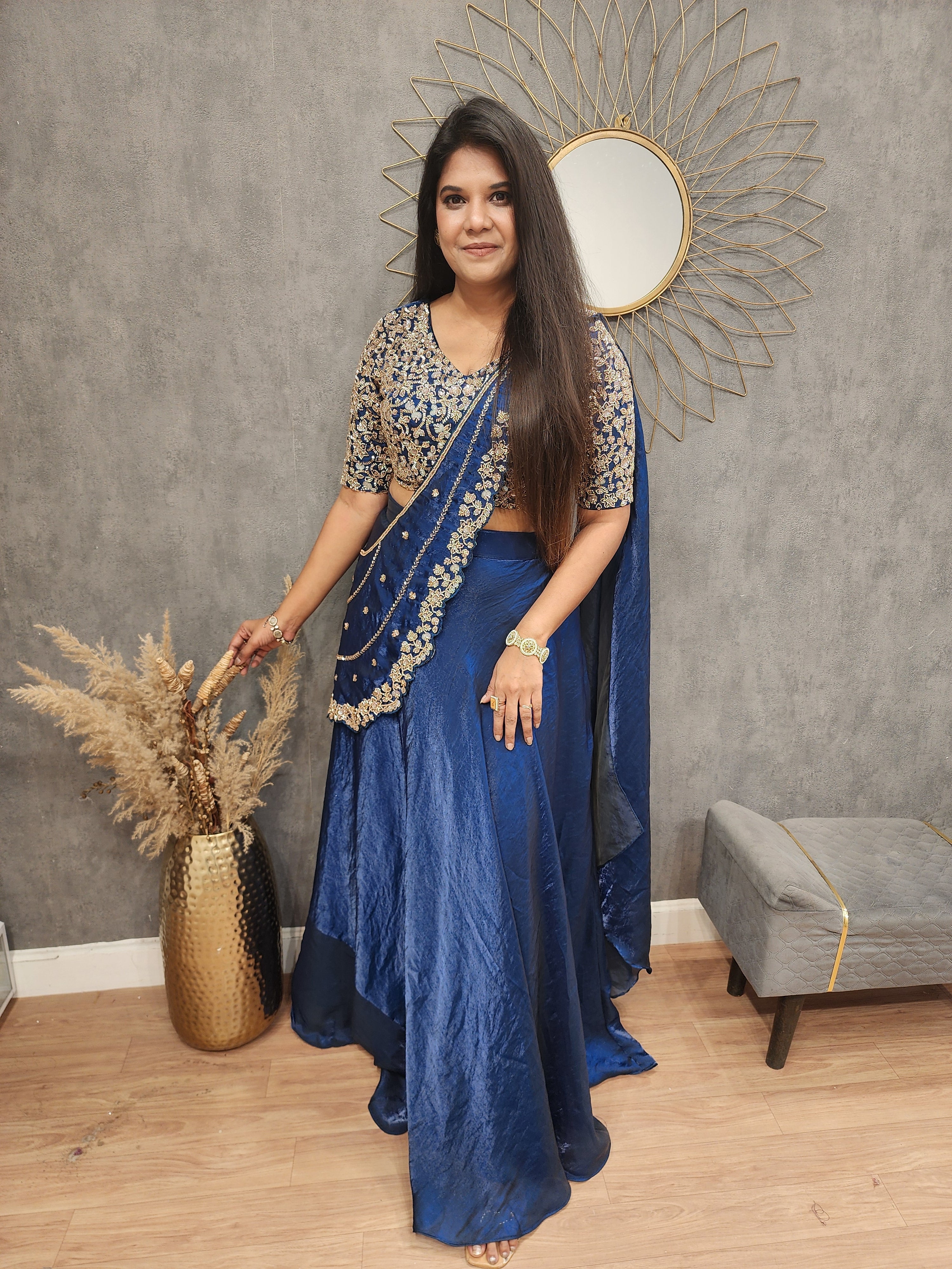 New Launching Embroidery Work Lehenga Choli😍