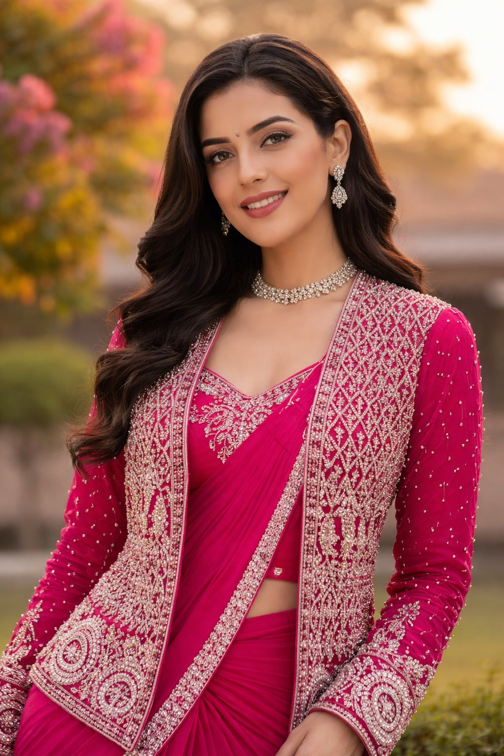 luxury with this premium ready-to-wear saree