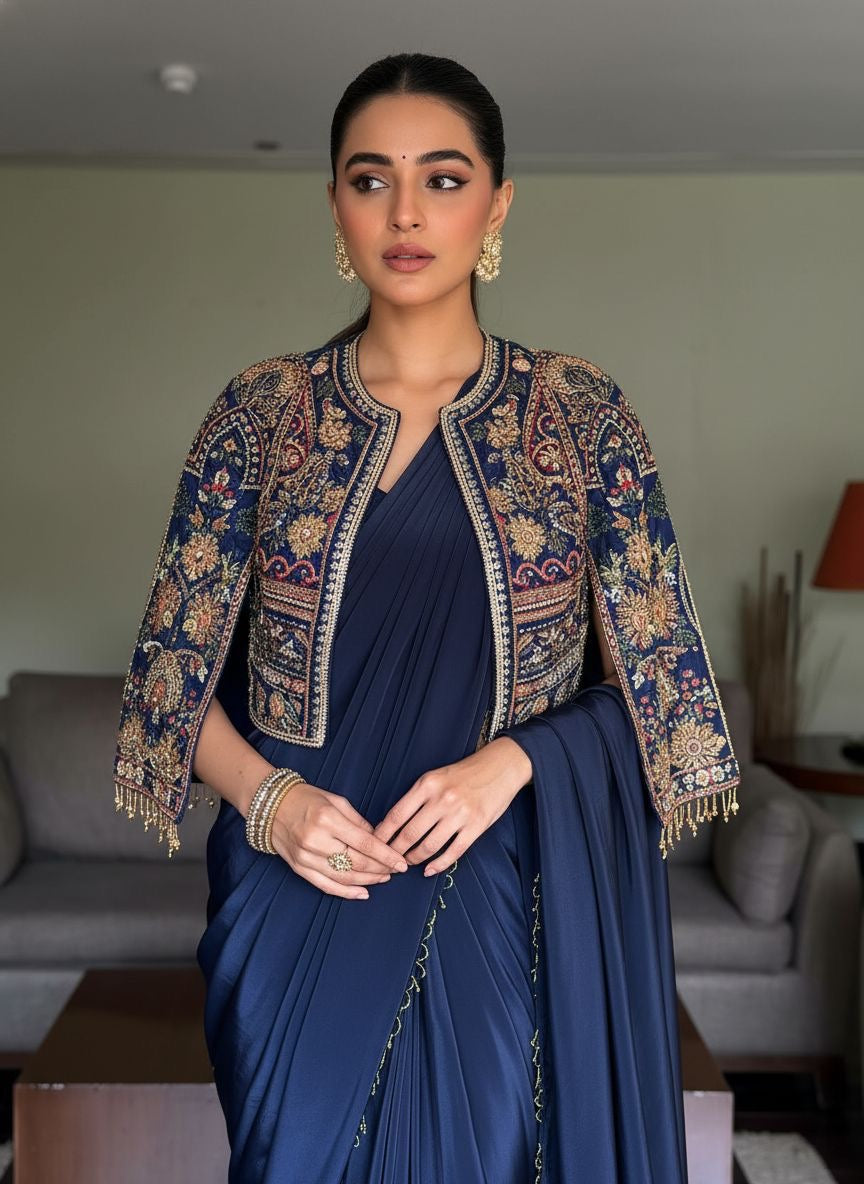 NEWLY LAUNCHED READY TO WEAR LEHENGA SAREE DESIGN SET 💐💙
