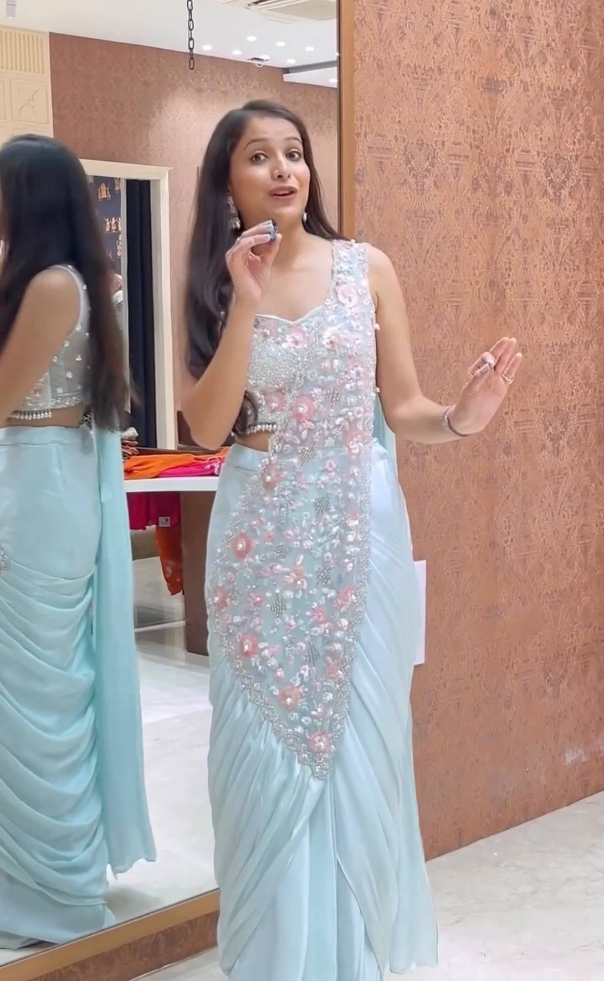 NEW SUPERHIT TRENDING READY TO WEAR SAREE ✨