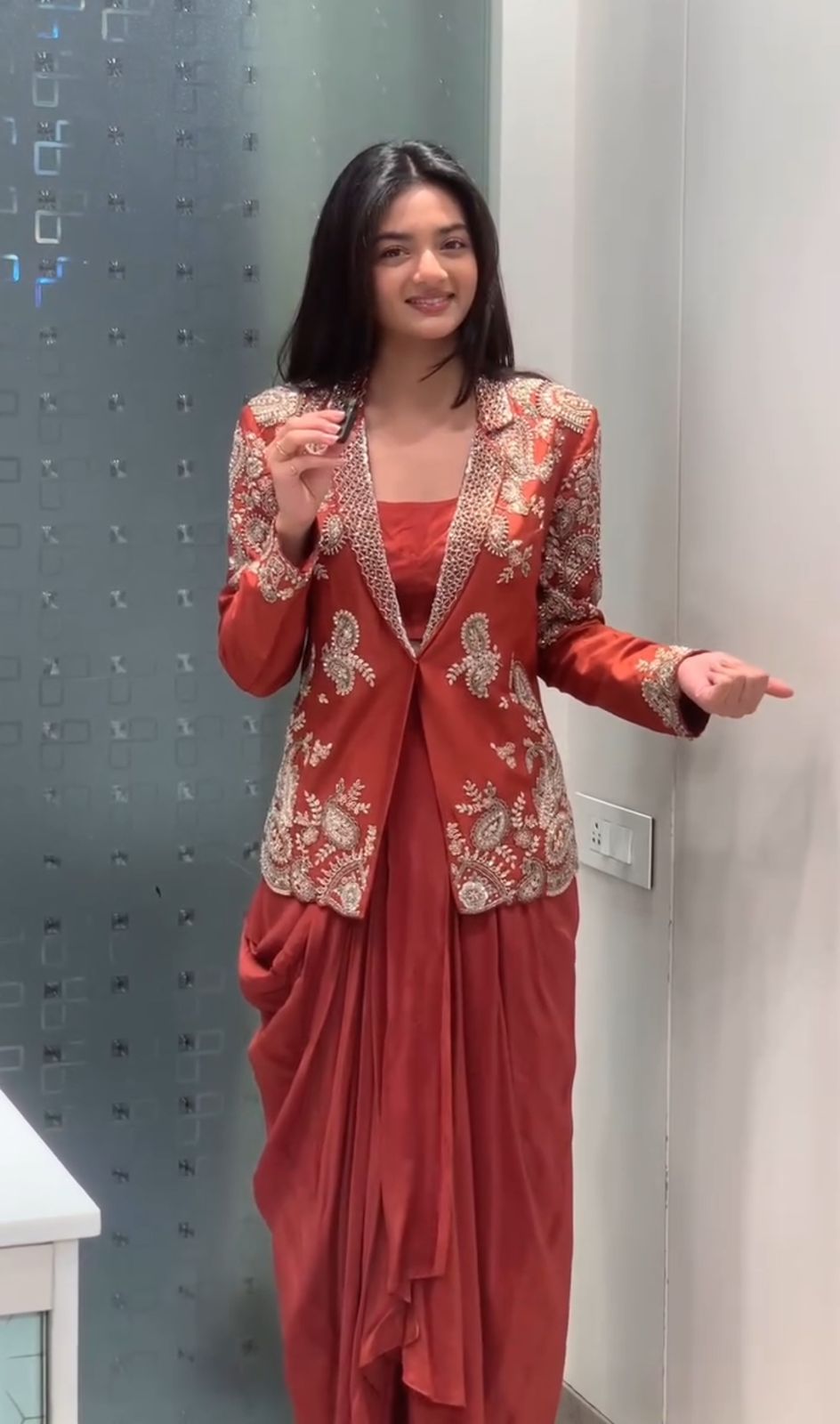 New Super Trending Party Wear Koti with dhoti Lehenga