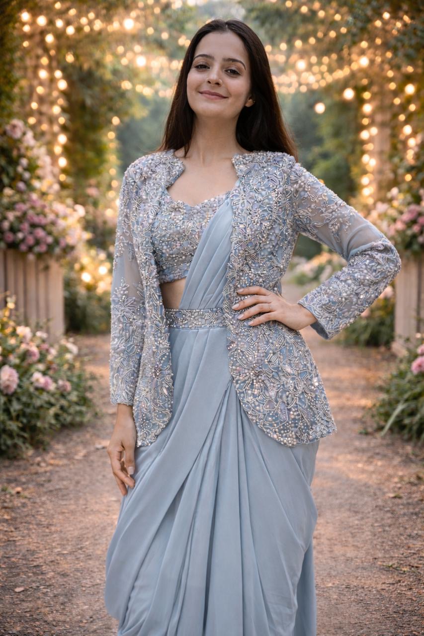 premium ready-to-wear saree