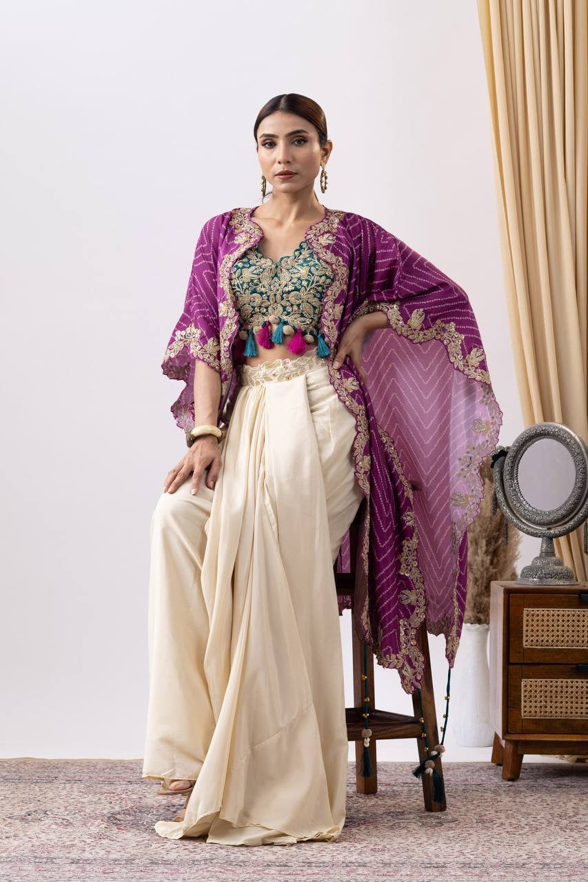 NEW THREE PIECE WESTERN OUTFIT FOR TRENDY WEDDING SEASON