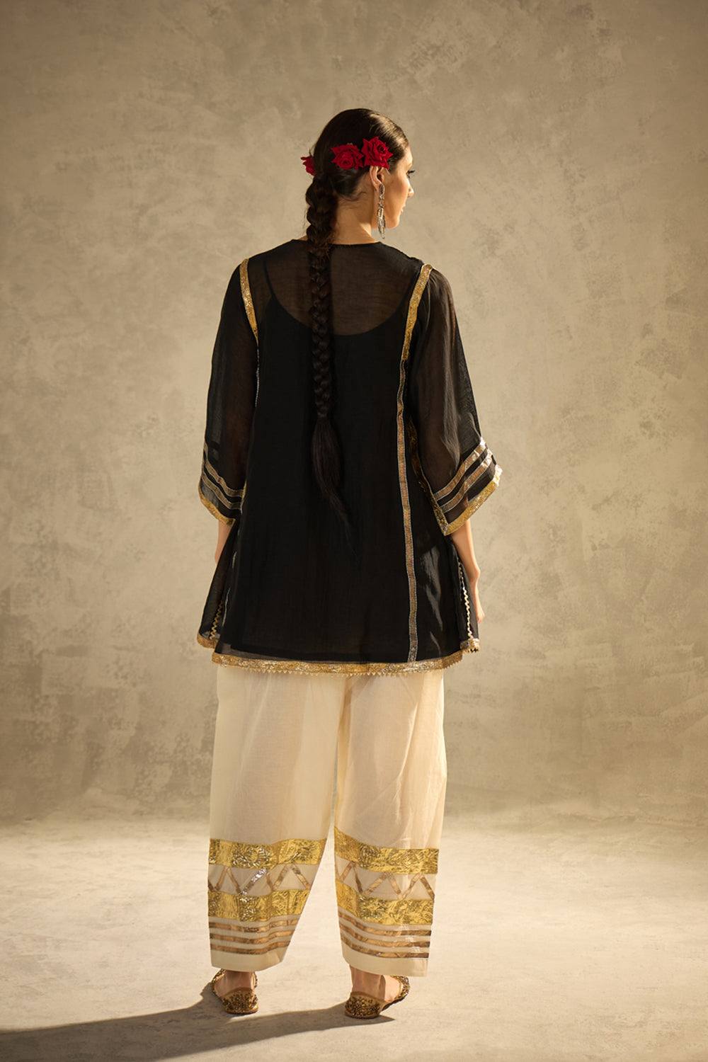 Celebrity Inspired Pure Chanderi Elegance Festive Luxe Kurta