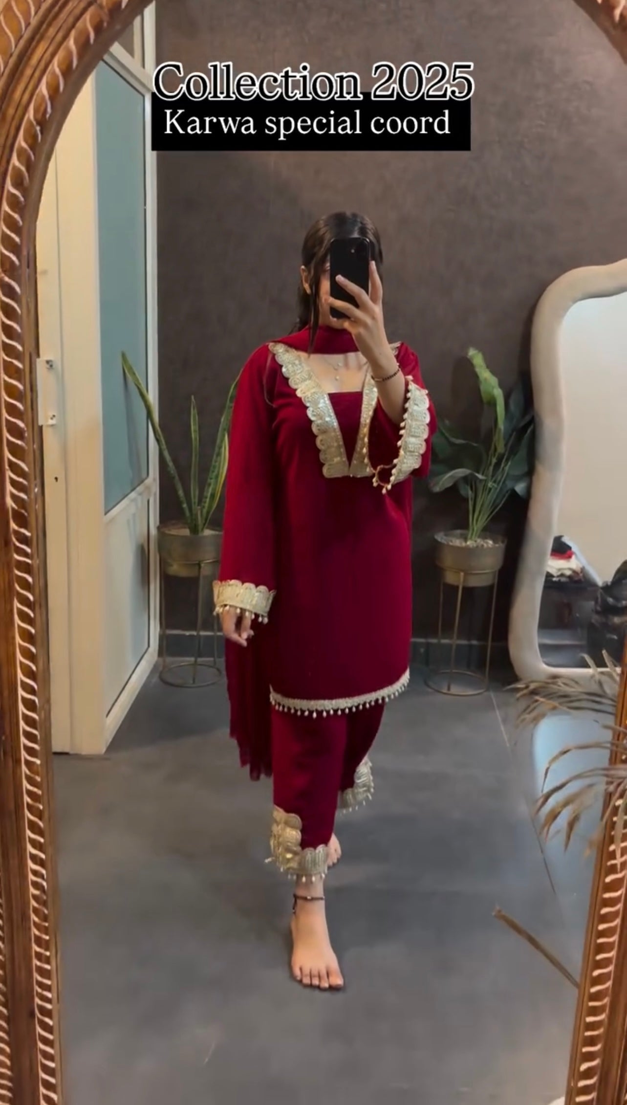Elegant Georgette Kurta with Pant Set
