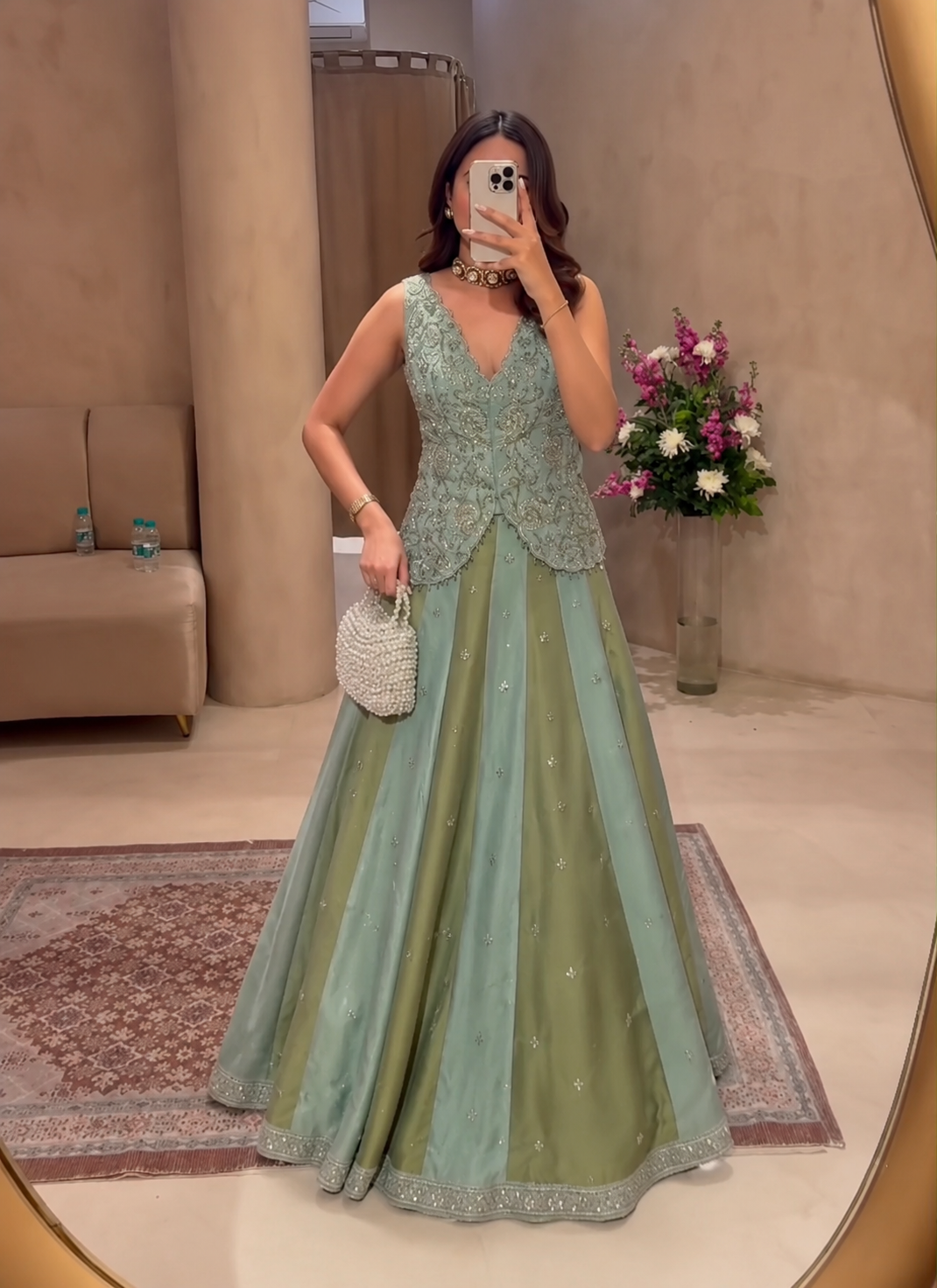 Ruhika Designer Embroidered Party Wear Lehenga