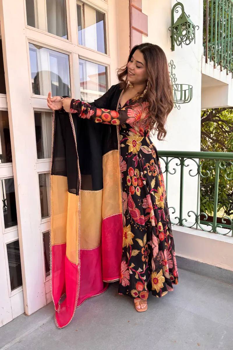 Aafreen Floral Royale Anarkali