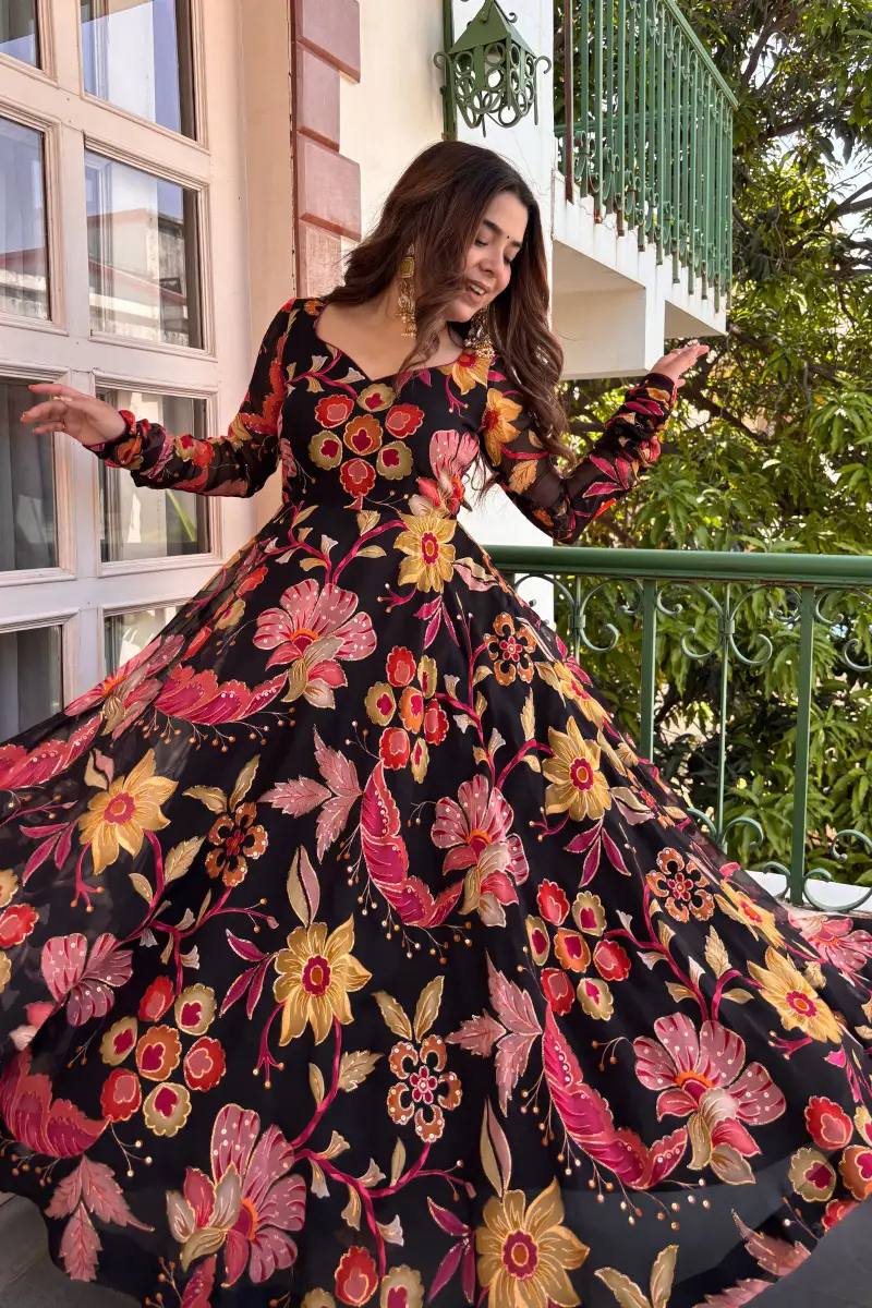 Aafreen Floral Royale Anarkali