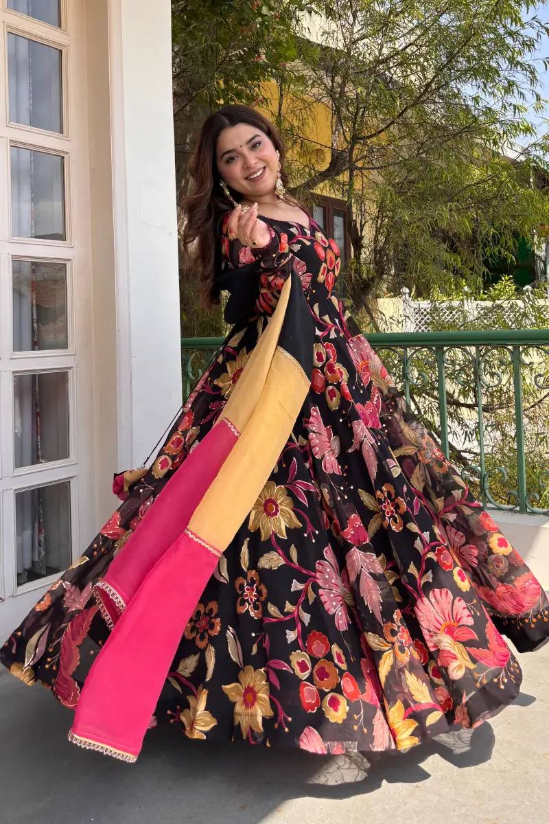 Aafreen Floral Royale Anarkali