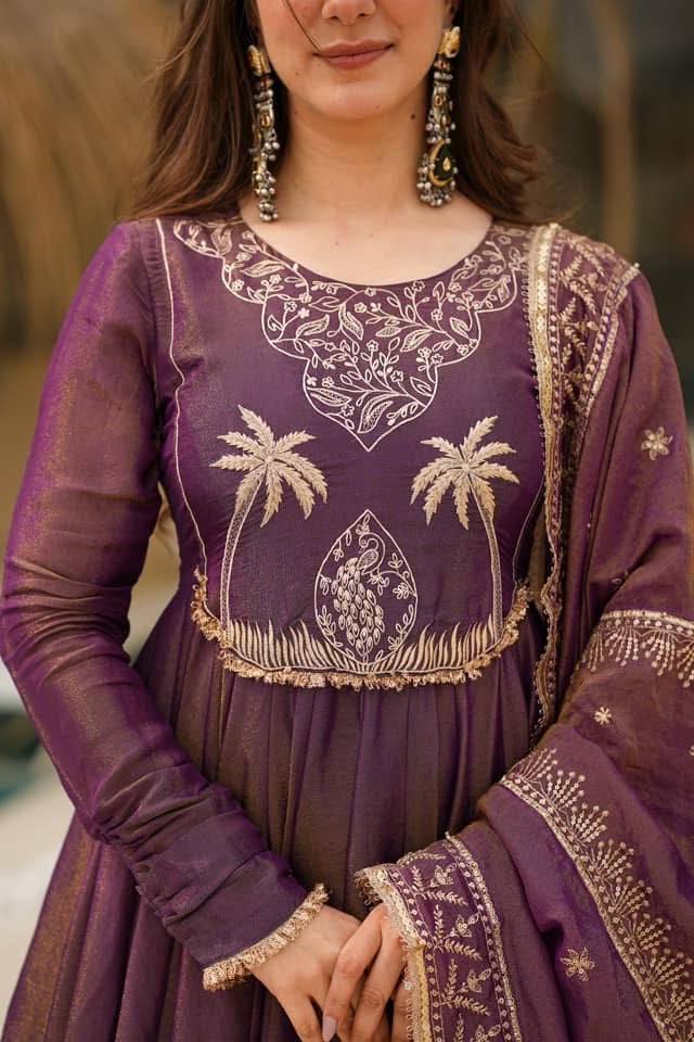 Women Premium Anarkali Suit Set