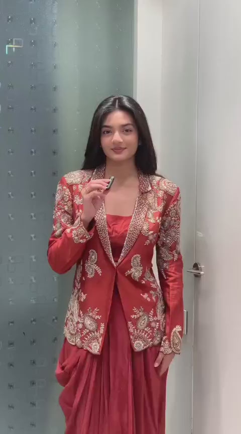 New Super Trending Party Wear Koti with dhoti Lehenga