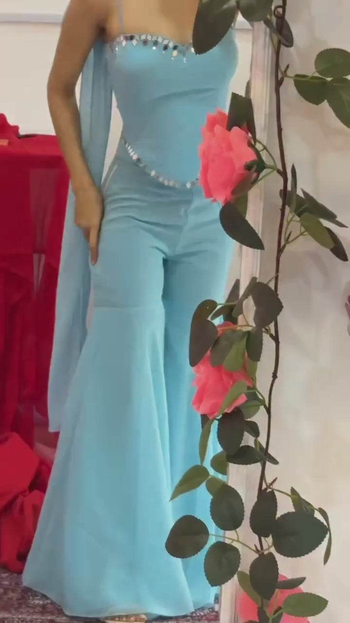 Luxe Mirror Muse Sharara Ensemble