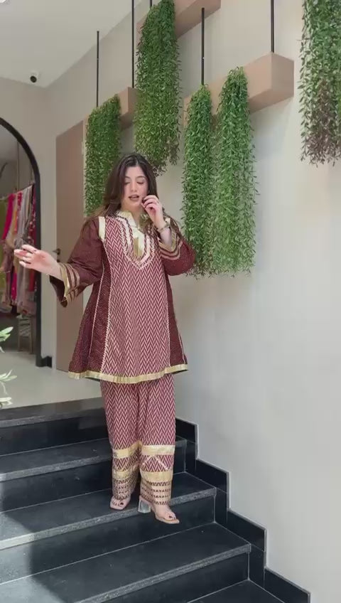 Cotton Maslin Coord Set