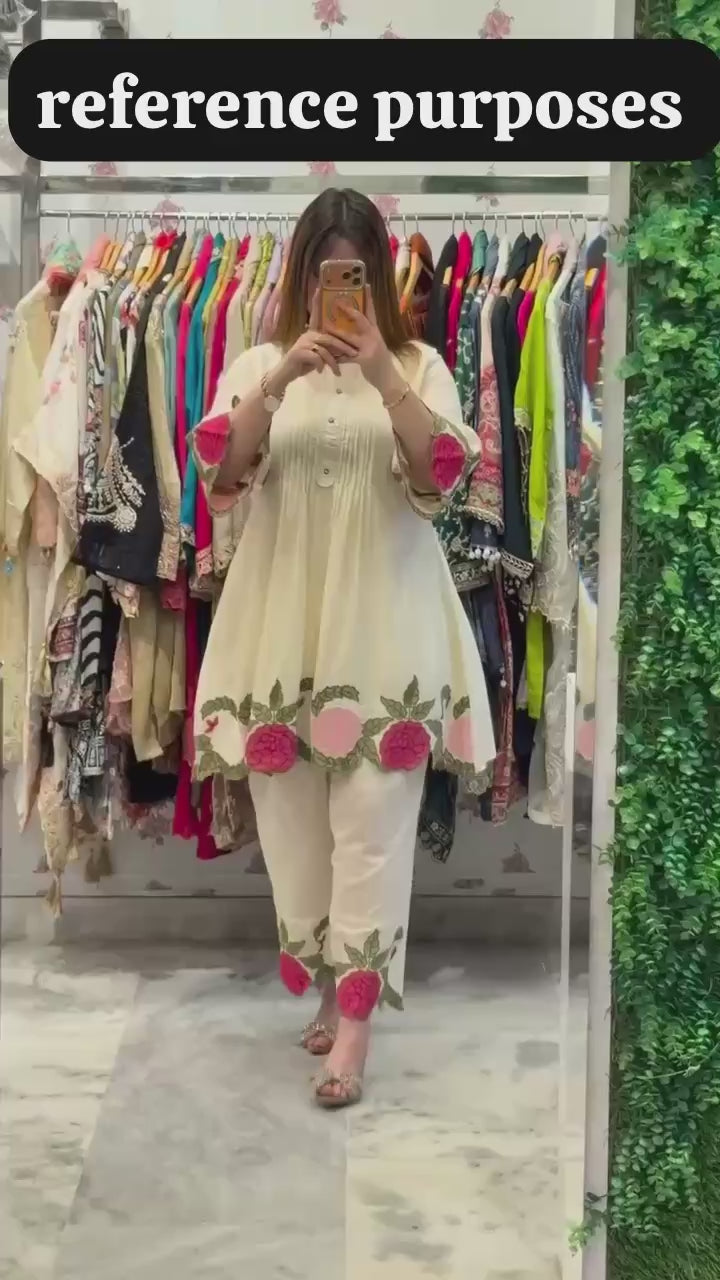 Elite Embroidered Co-Ord Set